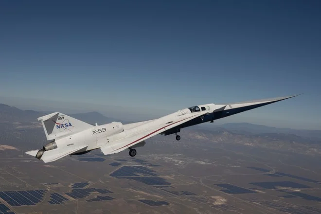NASA X-59: Test supersonici accelerati verso il 2026