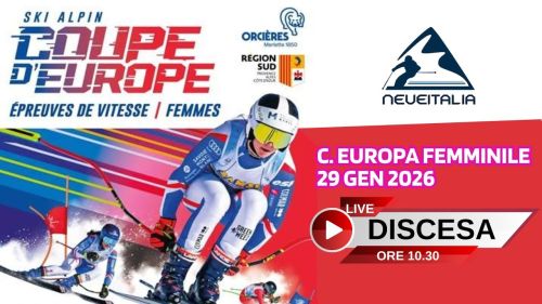 Coppa Europa Discesa: Orcieres/Merlette Live!